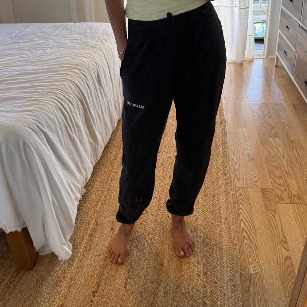 TALENTLESS Navy Blue Lightweight Sweatpants Size Small